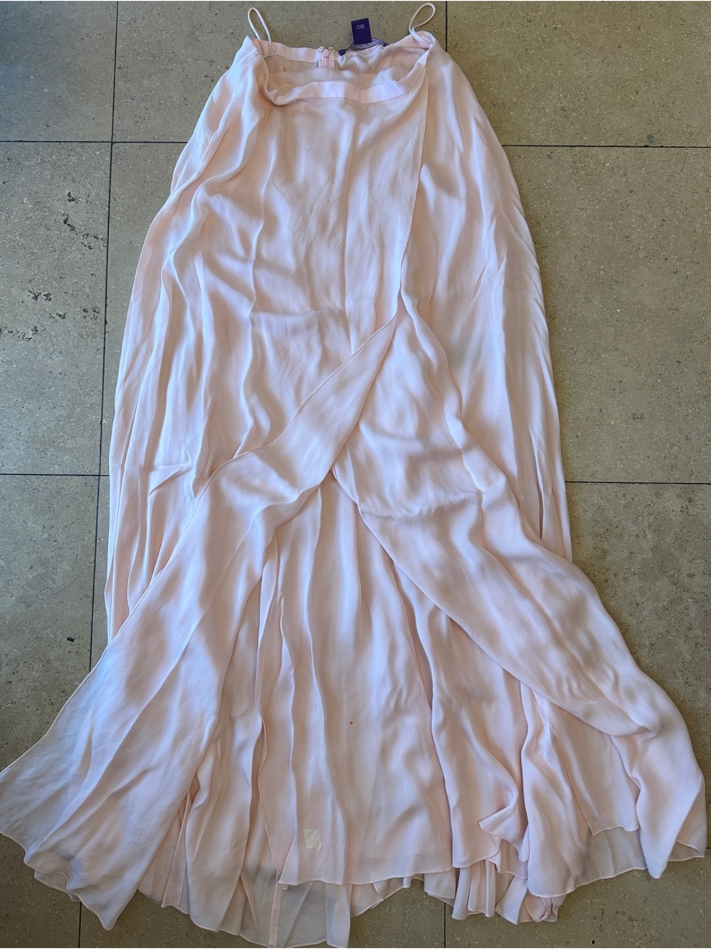 Ralph Lauren Purple Label Blush Pink Maxi Skirt - Picture 2 of 3